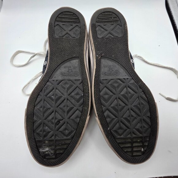 Converse All Star Low Allover License Plate Prints Mens Size 9 Shoes Walking - Picture 8 of 13